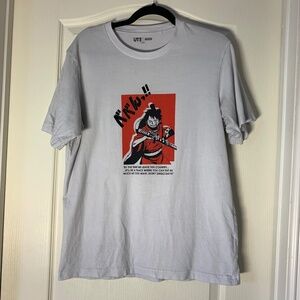 Uniqlo UT x One Piece Graphic Tee (M) | Anime Collab Style | Red & Black Details